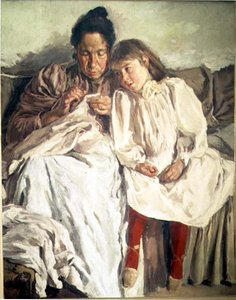 Eine Mutter und ihre Tochter