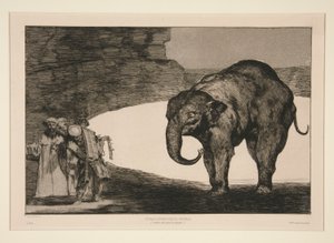Tierischer Unsinn, unnummerierte Platte aus der Serie Los proverbios