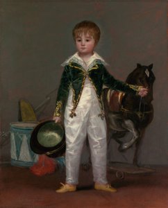 José Costa y Bonells starb 1870, genannt Pepito, ca. 1810 von Francisco de Goya