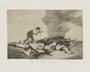 Para eso habeis nacido. (Dafür seid ihr geboren.), pl. 12 aus der Serie Los desastres de la guerra (Die Schrecken des Krieges)