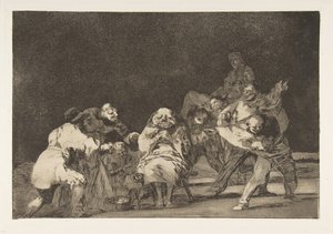 Tafel 17 aus den Disparates: Loyalität, ca. 1816-23 veröffentlicht 1864 von Francisco de Goya