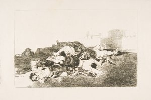 Tafel 22 aus Die Schrecken des Krieges: Noch schlimmer. Tanto y ..., 1810