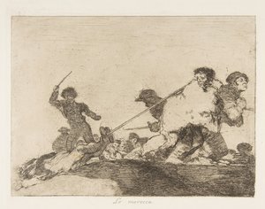 Platte 29 aus Die Schrecken des Krieges Los Desastres de la Guerra:: Er ..., 1810 veröffentlicht 1863 von Francisco de Goya