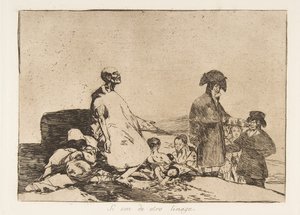Tafel 61 aus Die Schrecken des Krieges Los Desastres de la Guerra: Pe..., 1811-12 veröffentlicht 1863 von Francisco de Goya