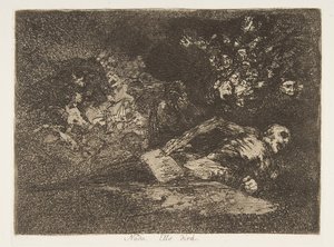 Platte 69 aus Die Schrecken des Krieges Los Desastres de la Guerra, nach 1814-15 veröffentlicht 1863 von Francisco de Goya