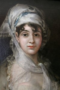 Porträt der Schauspielerin Antonia Zarate, um 1810-1811