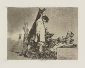 Tampoco. (Auch nicht [in diesem Fall]), pl. 36 aus der Serie Los desastres de la guerra (Die Schrecken des Krieges) von Francisco de Goya