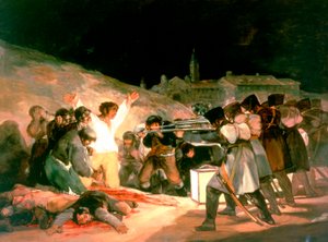 Die Erschießungen vom 3. Mai 1808, 1814 von Francisco de Goya