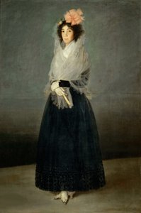 Porträt der Gräfin del Carpio, Marquesa de la Solana 1757-1795, ca. 1794