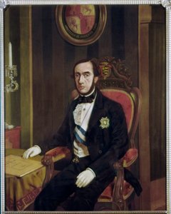 Porträt von Antonio Alcala Galiano von Francisco Javier de Urrutia