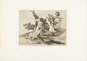 Eine heldenhafte Tat! Mit Toten!, Platte 39 aus Die Schrecken des Krieges von Francisco Jose de Goya y Lucientes