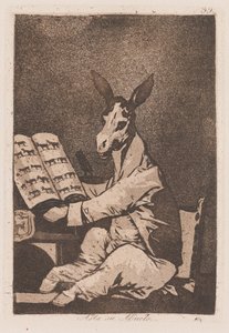 So weit wie sein Großvater, spätes 18. - frühes 19. Jahrhundert von Francisco de Goya