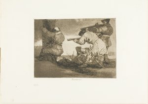 Barbaren!, Platte 38 aus Die Schrecken des Krieges von Francisco Jose de Goya y Lucientes
