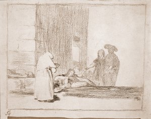 Barmherzigkeit einer Frau, Illustration aus der Serie 
