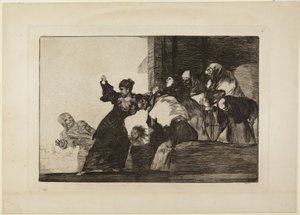 Disparate pobre, Platte 11 aus der Serie Los Disparates von Francisco Jose de Goya y Lucientes