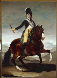 Reiterporträt von Ferdinand VII (1784-1833)