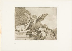 Katzenpantomime, Platte 73 aus Die Schrecken des Krieges von Francisco Jose de Goya y Lucientes