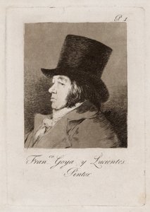 Francisco Goya y Lucientes, Maler, Platte eins aus Los Caprichos