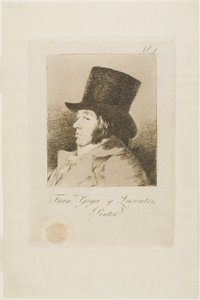 Francisco de Goya y Lucientes, Maler, Platte eins aus Los Caprichos