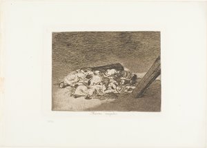 Ernte der Toten, Platte 63 aus Die Schrecken des Krieges