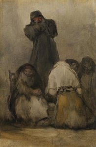 Mönchspredigt von Francisco Jose de Goya y Lucientes