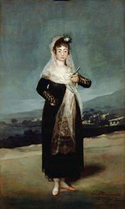 Porträt der Marquesa de Santiago von Francisco de Goya