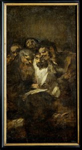 Lesen, auch Die Politiker von Francisco Jose de Goya y Lucientes