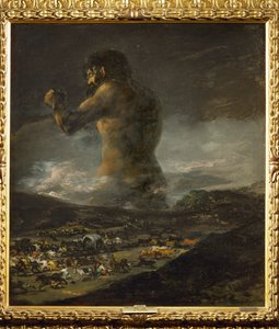Der Koloss von Francisco Jose de Goya y Lucientes