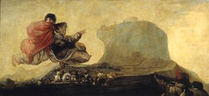 Der Hexensabbat oder Fantastische Vision El Aquelarre von Francisco de Goya