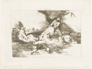 Sie nutzen sie, Platte 16 aus Die Schrecken des Krieges von Francisco Jose de Goya y Lucientes