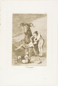 Prüfungen, Platte 60 aus Los Caprichos