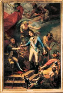 Karl IV. von Spanien ernennt Manuel Godoy zum Admiral der Marine