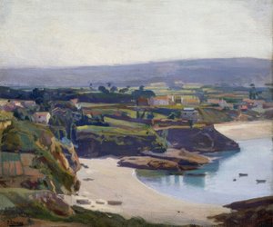 Der Strand von Espiñeiro – 1931 – 50x60 cm