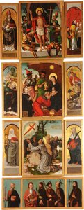 Altarbild der Heiligen Anna und Michael der Erzengel, rechte Tafel