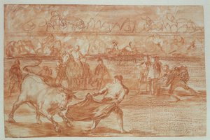 Stierkampf, 1815-16 von Francisco de Goya