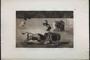 Stierkämpfe: Eine weitere Verrücktheit von ihm im selben Ring, 1876