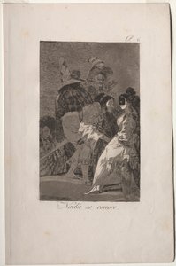 Caprichos: Niemand kennt sich selbst von Francisco de Goya