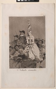 Caprichos: Nichts konnte dagegen getan werden von Francisco de Goya
