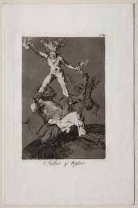 Caprichos: Aufsteigen und Fallen von Francisco de Goya