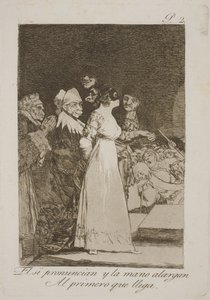 Sie sagen ja und heiraten den Erstbesten von Francisco de Goya