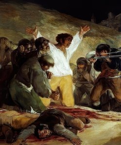 Der 3. Mai 1808 (Detail) von Francisco de Goya