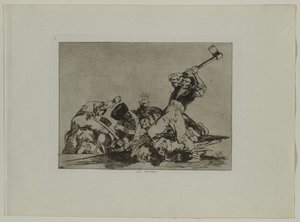 Desastres de la Guerra: Pl., 3, Dasselbe, 1810-1813