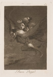 Gute Reise! von Francisco de Goya