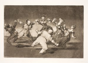 Wenn Marion tanzen will, muss sie die Konsequenzen tragen von Francisco de Goya