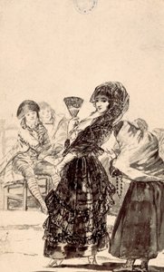 Los Caprichos: "Möge Gott ihr vergeben, sie war ihre Mutter" von Francisco de Goya