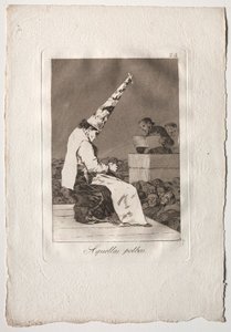 Ochenta Caprichos: Aquellos Polbos, 1793-1798 von Francisco de Goya