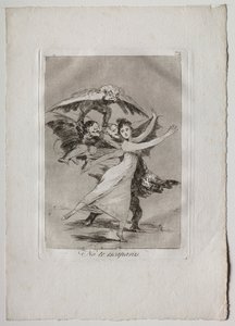 Ochenta Caprichos: Du wirst nicht entkommen, 1793-1798 von Francisco de Goya