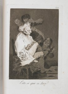 Tafel aus Los Caprichos, 1797-1798