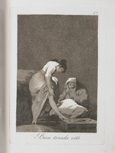 Platte aus Los Caprichos, 1797-1798