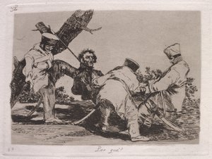 Warum? von Francisco de Goya